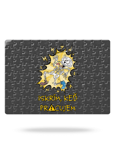 Iskrím puzzle White