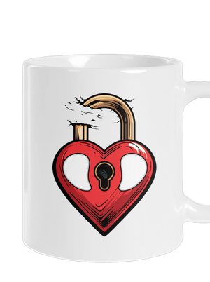 Zámok lásky klasický hrnček White