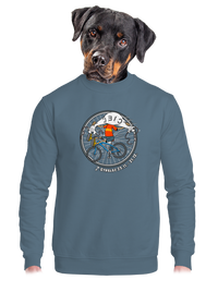 unisex mikina bez kapucne