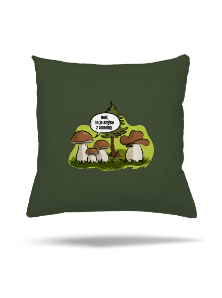 Strýko z Ameriky vankúš Olive Green