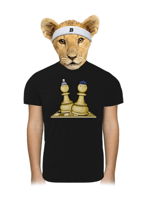 Šach a Mat detské športové tričko Black