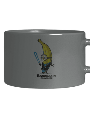 Bananakin Skywalker hrnček makronka Grey Macaron