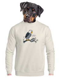 unisex mikina bez kapucne