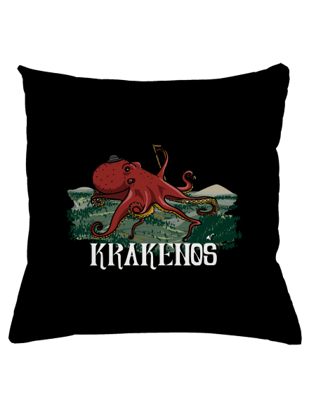 Krakenoš vankúš Black