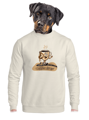 unisex mikina bez kapucne