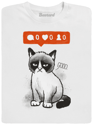 Grumpy pánske dlhý rukáv White