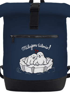 Milujem túlenie batoh French Navy