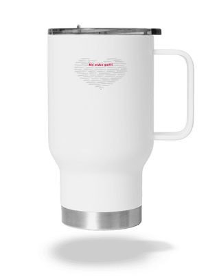 Moje srdce patrí termohrnček White