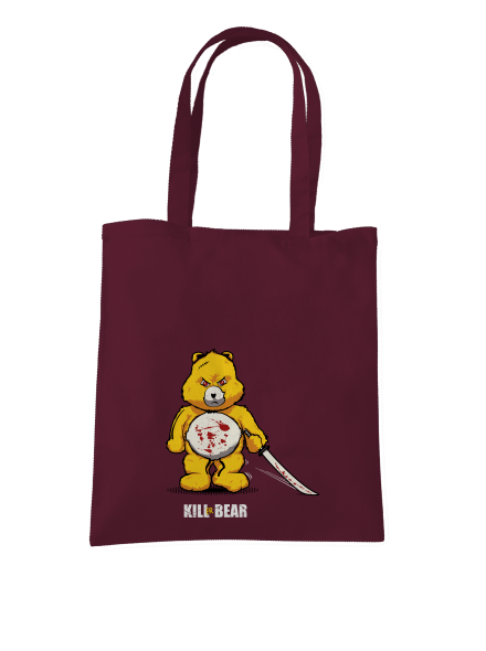 Killer bear taška Burgundy