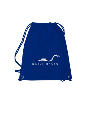 Nájdi mačku vak Royal Blue Mal