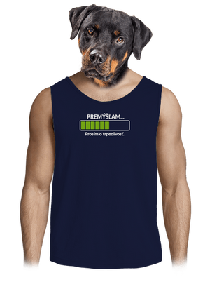 Premýšľam pánske tielko French Navy