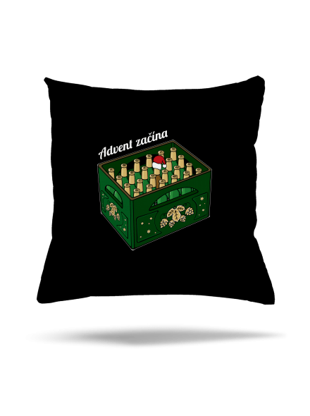 Advent začína vankúš Black