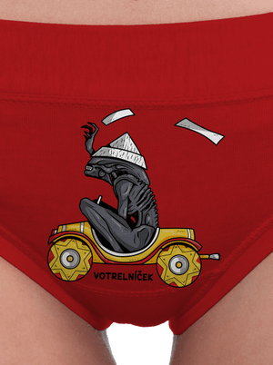 Votrelníček dámske nohavičky Red Mal