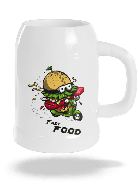 Fast Food polliter White