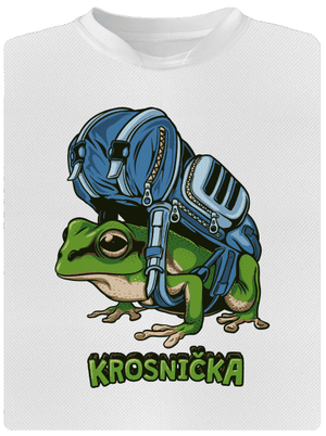 Krosnička pánske športové tričko White