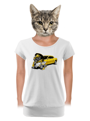 Ako na to dámske tričko s lemom White