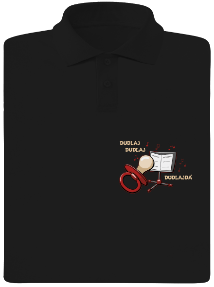 Dudlajdá pánska polokošeľa Black
