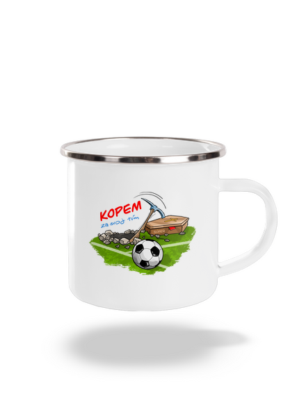 Kopem za svoj tím plecháčik White