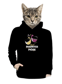 dámska mikina klokanka
