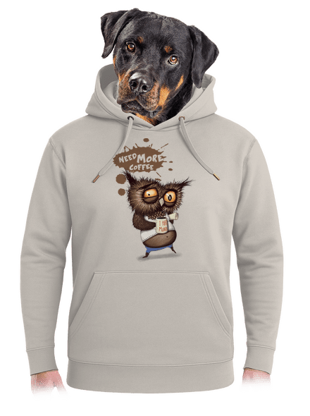 Need more coffee unisex mikina premium Pastel Macchiato