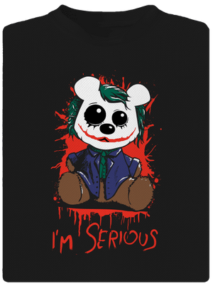 Serious detské športové tričko Black