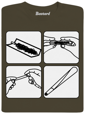 Joint pánske dlhý rukáv Urban Khaki