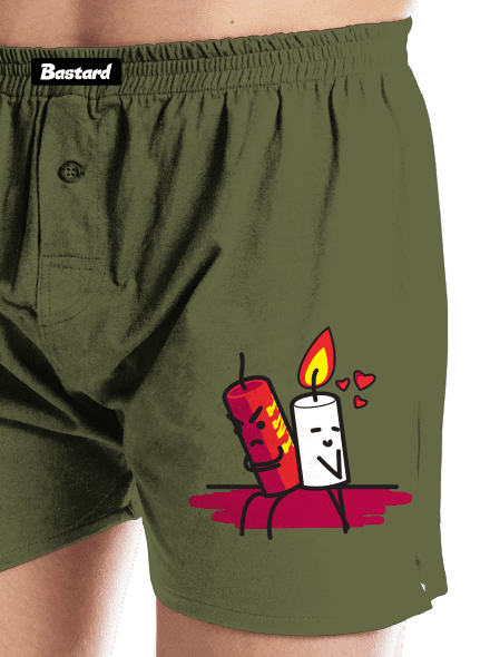 TNT pánske trenky Khaki