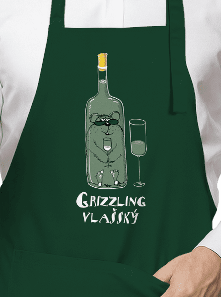 Grizzling Vlašský zástera Bottle Green