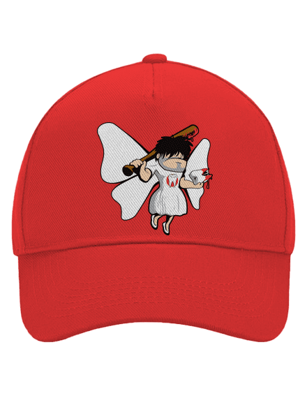 Zúbková víla šiltovka baseballka Classic Red