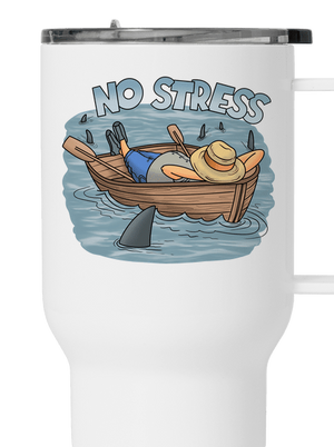 No stress termohrnček White