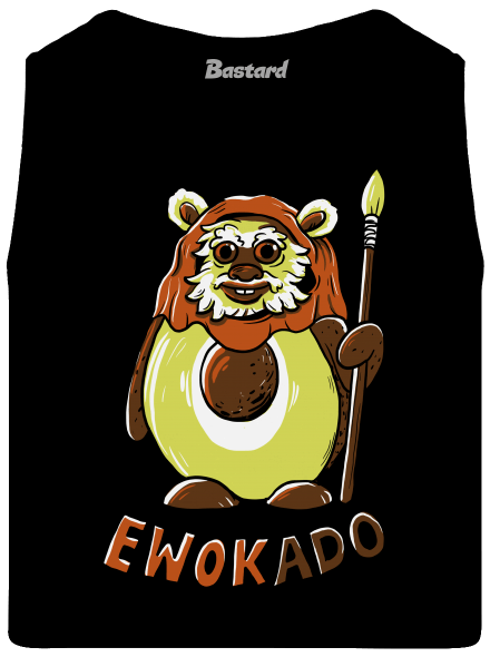 Ewokado pánske tielko Black