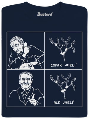 Cimrman: Copak jmelí detské tričko Navy