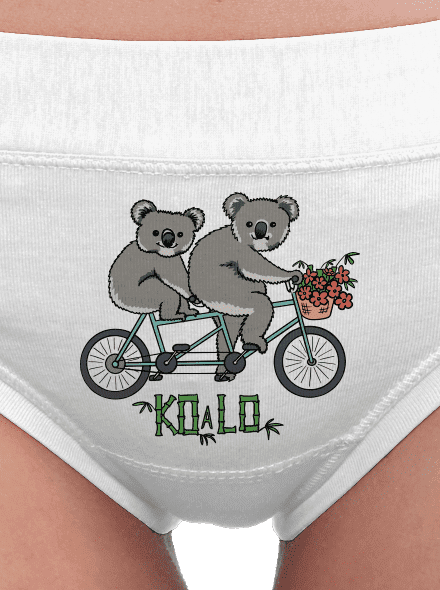Koalo dámske nohavičky White