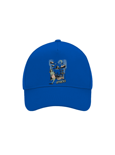 Zem útočí šiltovka baseballka Bright Royal