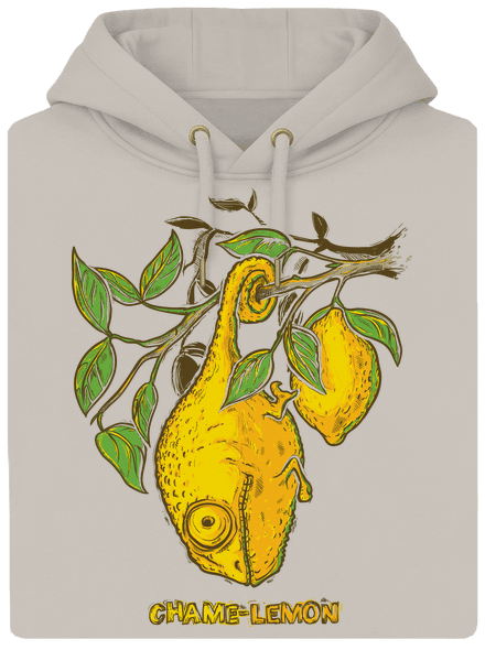 Citrón unisex mikina premium Pastel Macchiato