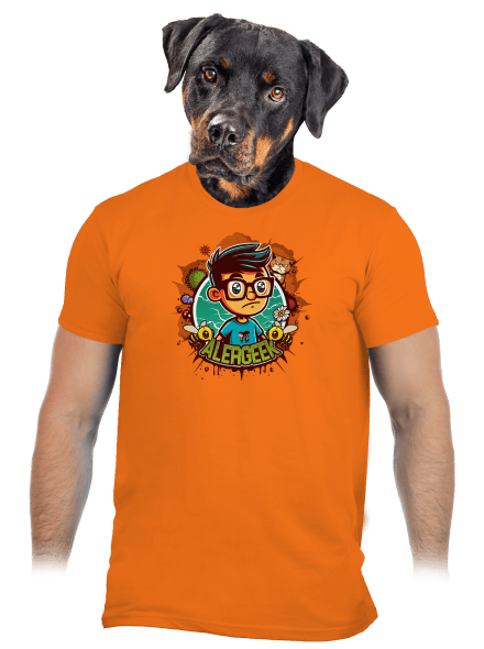 Alergeek pánske tričko Orange