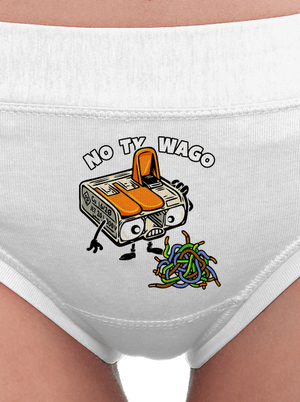 Wago svorka dámske nohavičky White