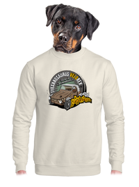 unisex mikina bez kapucne