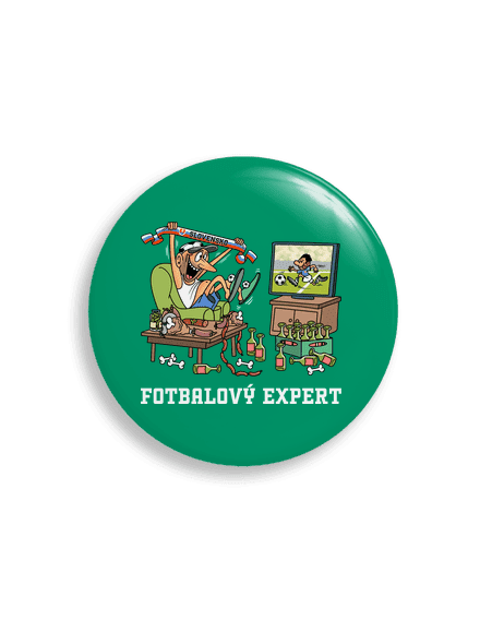 Futbalový expert placka 