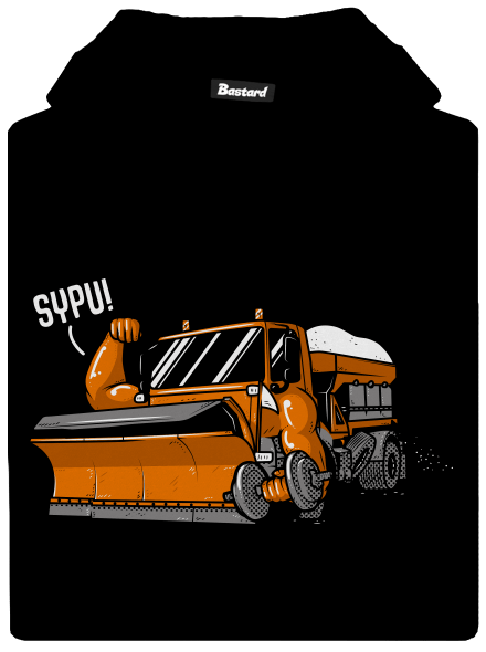 Sypu detská mikina klokanka Black