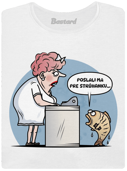 Strúhanka dámske tričko White