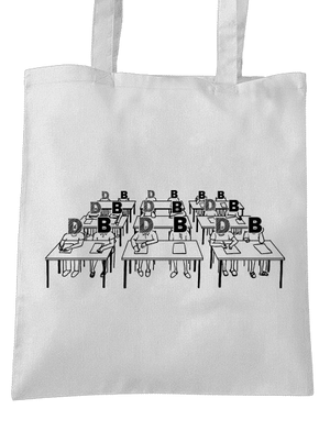 Cimrman: Debil, blbeček taška White