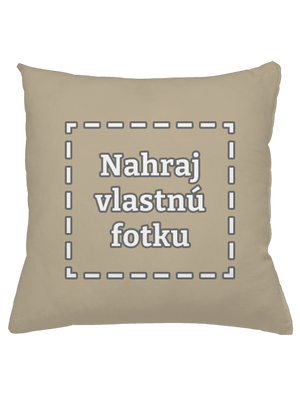 Vlastná potlač vankúš Beige
