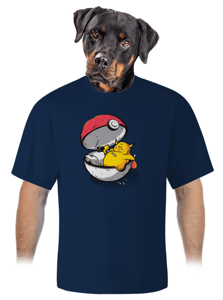 Koniec pokémona unisex tričko oversized Midnight Blue