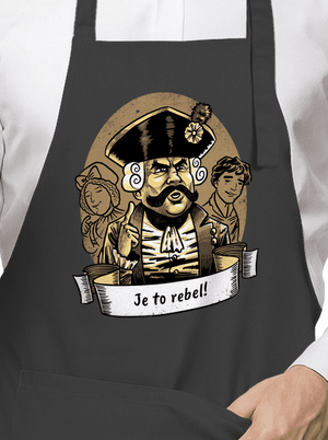 B14: S čerty nejsou žerty zástera Dark Grey