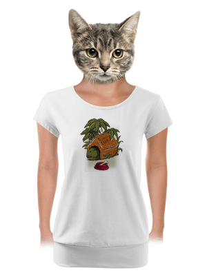 dámske tričko s lemom