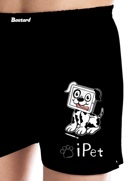 iPet pánske trenky Black