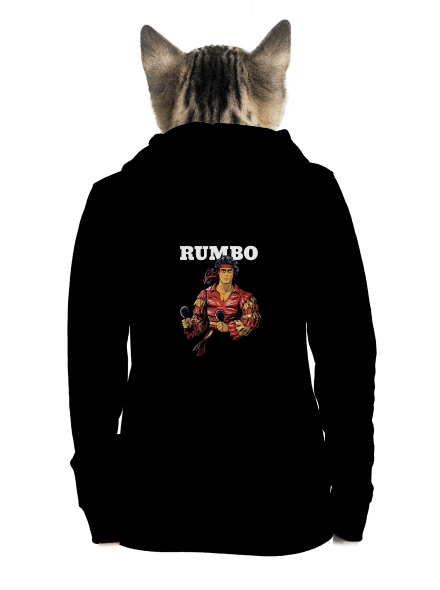 Rumbo dámska mikina na zips Black