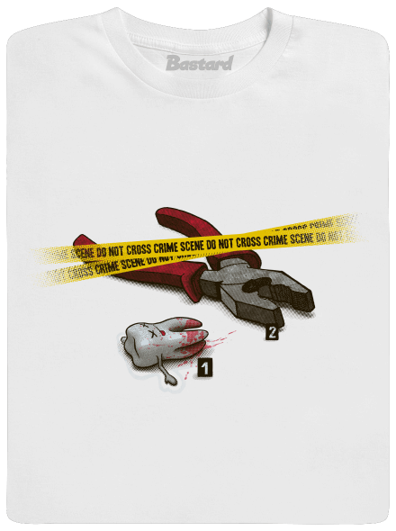 Zúbkovražda detské tričko White