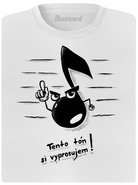 Tón dámske športové tričko White